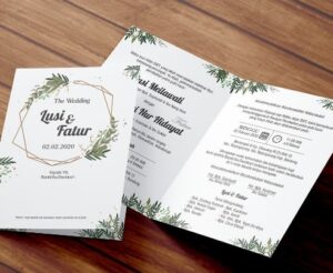 Inilah Desain Kartu Undangan Pernikahan Unik Yang Bisa Kamu Pakai