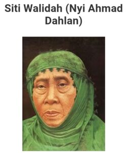 Biografi Pahlawan Wanita Nyi. Siti Walidah Ahmad Dahlan