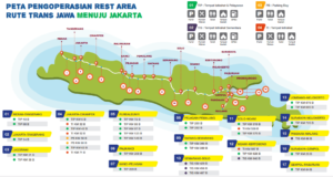Peta Rest Area Trans Jawa Lengkap Dari Jakarta Sampai Malang