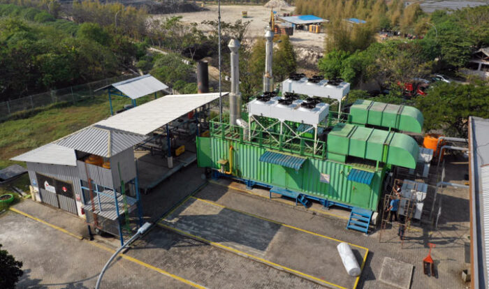 Alur Proses Landfill Gas Collection di Benowo Surabaya