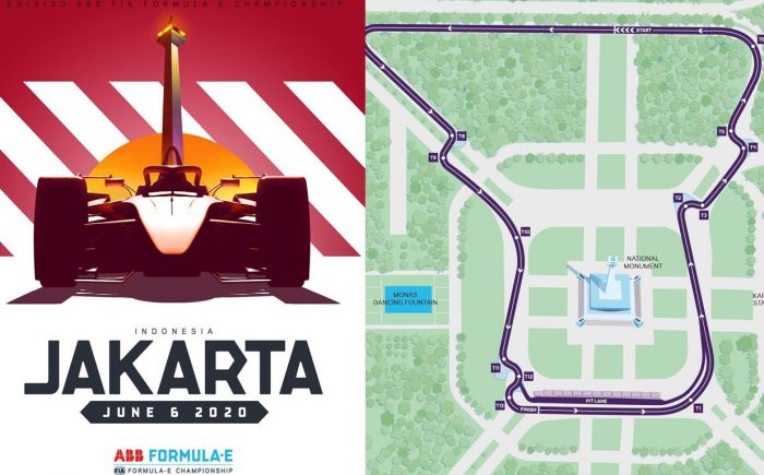 Rute Track Formula E Jakarta