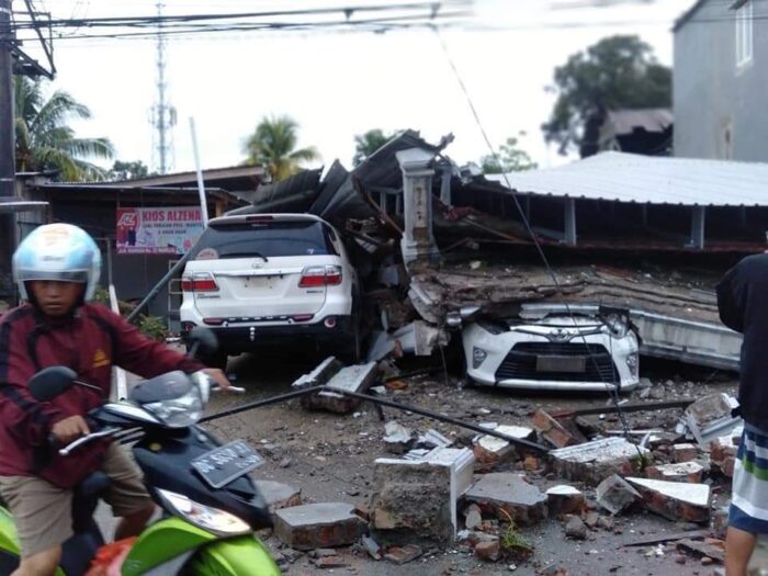 Foto Korban Gempa Majene dan Mamuju Sulawesi Barat