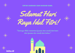 Ide Ucapan dan Balasan Hari Raya Idul Fitri 1443 H Untuk WhatsApp