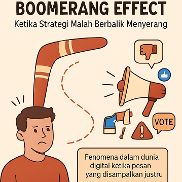 Boomerang Effect dalam Dunia Digital: Pengertian, Contoh, dan Cara Menghindarinya