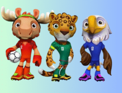 FIFA Rilis Maskot Piala Dunia 2026: Clutch, Zayu, dan Maple Siap Ramaikan Turnamen