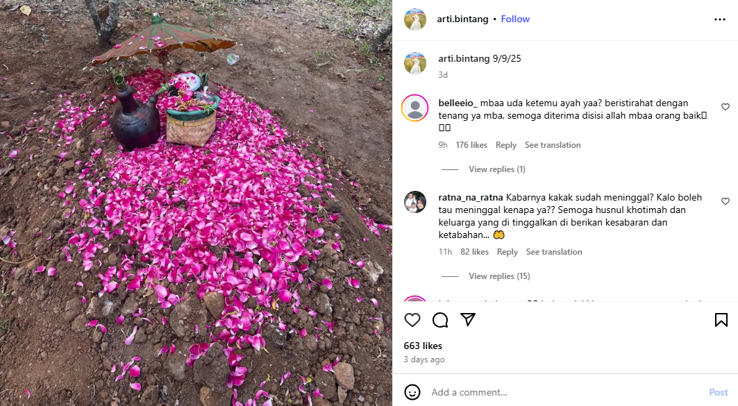 Arti Wibowati, Influencer Jember Korban Kecelakaan Bus Bromo: Posting Terakhirnya Foto Makam Sang Ayah